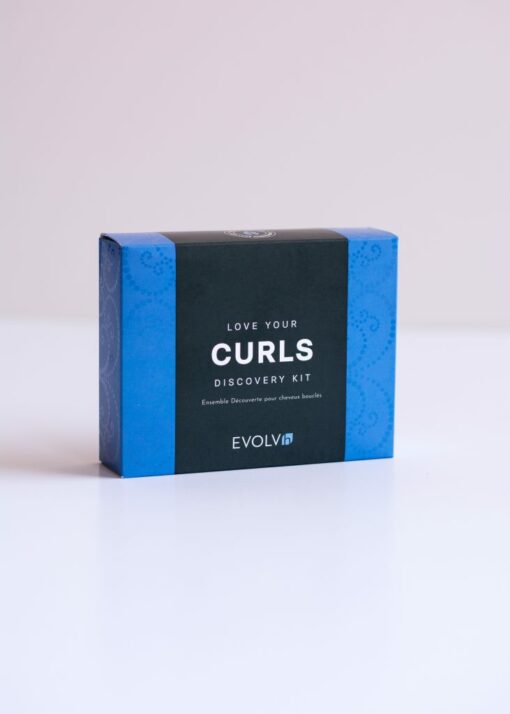 Healthy Curls Trip box from Evolvh haircaare at changes hair salon