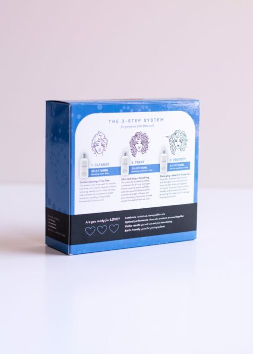 Healthy Curls Trip box from Evolvh haircaare at changes