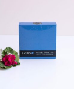 Healthy Curls Trip box from Evolvh haircaare at changes