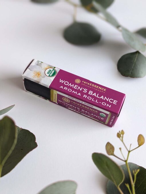 RareEssence Womens Balance Organic Aroma Roll-On Essential Oil